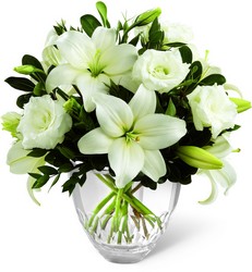 The FTD White Elegance Bouquet by Vera Wang from Backstage Florist in Richardson, Texas